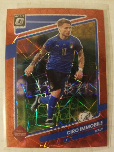 Ciro Immobile 2021 Panini Donruss Optic Red Velocity Prizm #79