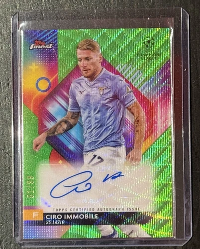 Ciro Immobile 2023 Topps Finest Green /99