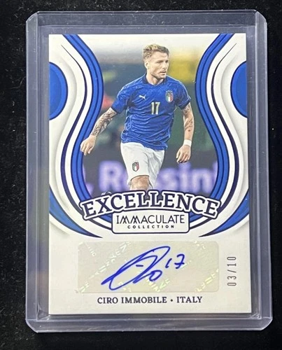 Ciro Immobile 2024 Panini Immaculate Gold /10