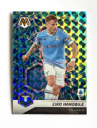 Ciro Immobile 2022 Panini Mosaic Peacock Mosaic Prizm