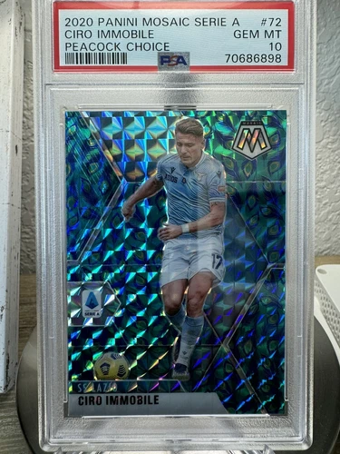 Ciro Immobile 2020 Panini Mosaic Serie A Prizm
