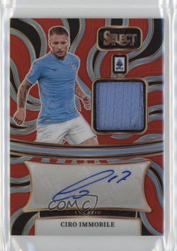 Ciro Immobile 2024 Panini Select Red Prizm