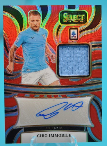 Ciro Immobile 2024 Panini Select Red Prizm
