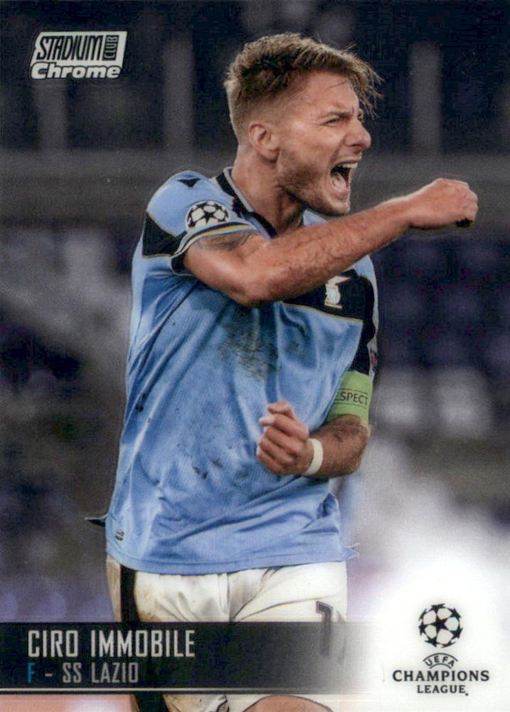 Ciro Immobile 2020 Topps Stadium Club Chrome UEFA 69