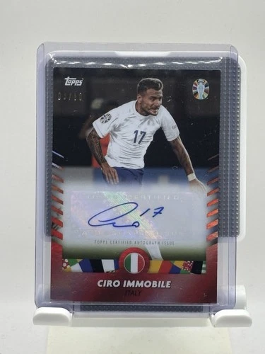 Ciro Immobile 2024 Topps UEFA Euro Red /10