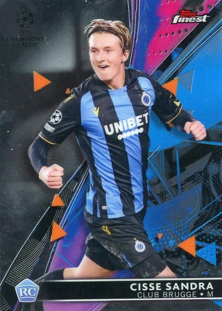 Cisse Sandra 2021 Topps Finest UEFA 74
