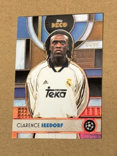 Clarence Seedorf 2025 Topps Deco Parallelo /99