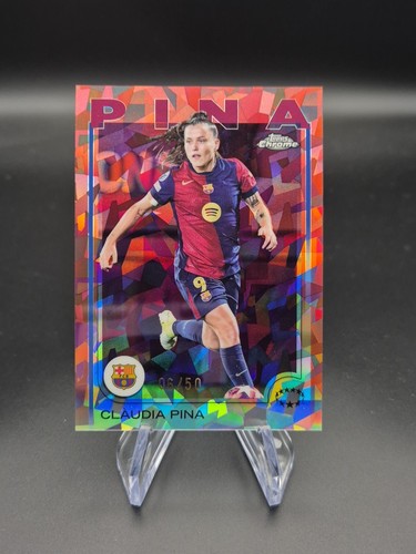 Claudia Pina 2024 Topps Chrome Sapphire /50