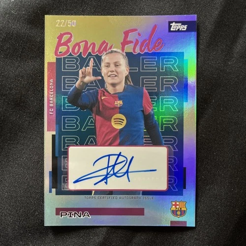 Claudia Pina 2025 Topps FC Barcelona /50