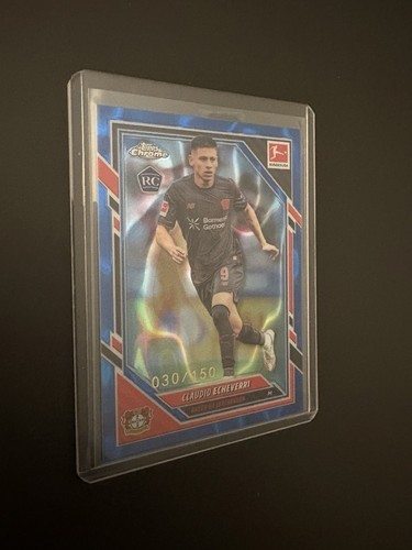 Claudio Echeverri 2025 Topps Chrome Bundesliga /150