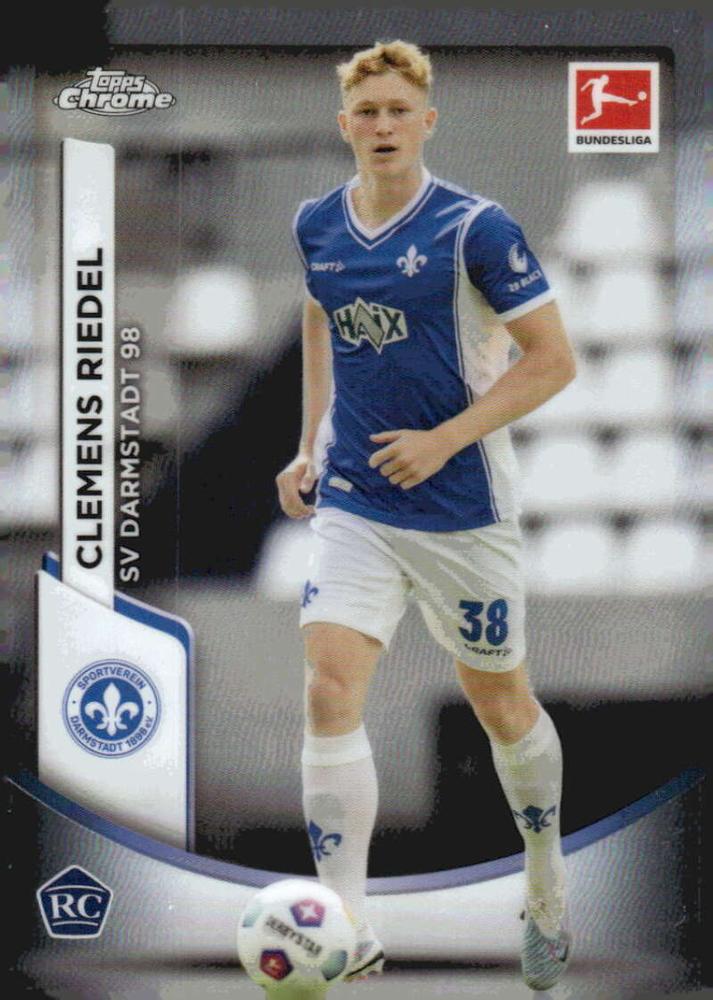 Clemens Riedel 2023 Topps Chrome Bundesliga