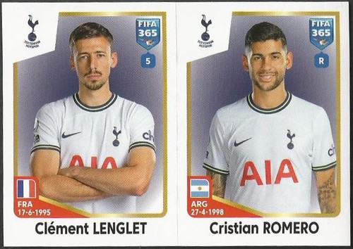 Clement Lenglet / Cristian Romero 2023 Panini FIFA 365