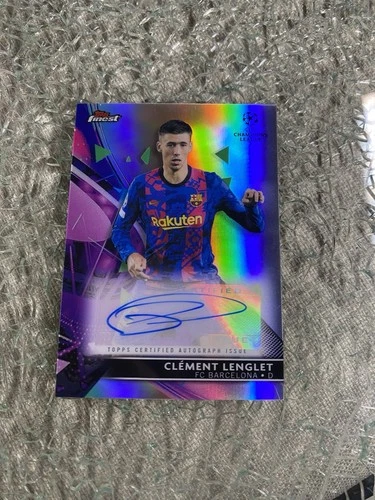 Clement Lenglet 2022 Topps Finest
