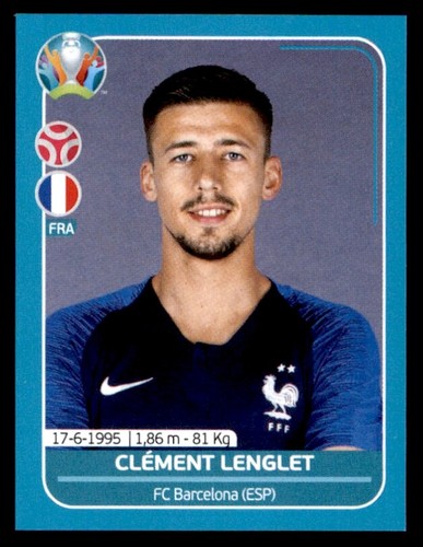 Clément Lenglet 2020 Panini UEFA Euro 2020 Preview