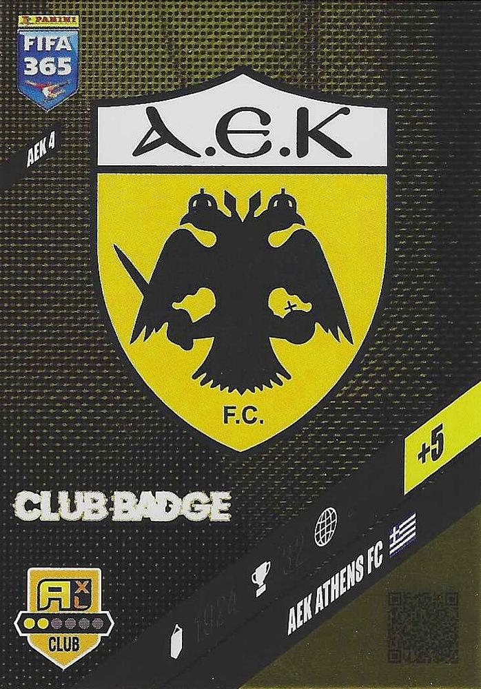 Club Badge 2024 Panini Adrenalyn XL FIFA 365