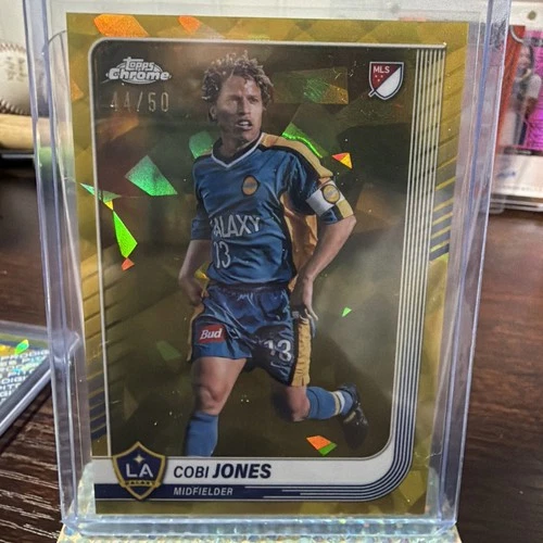 Cobi Jones 2025 Topps Chrome Gold Sapphire /50
