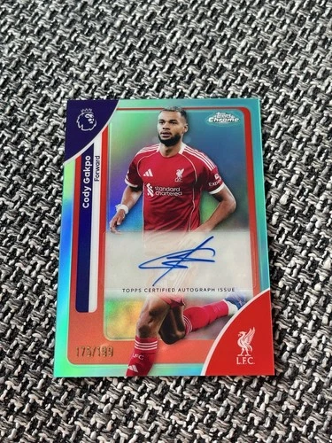 Cody Gakpo 2026 Topps Chrome Premier League /199