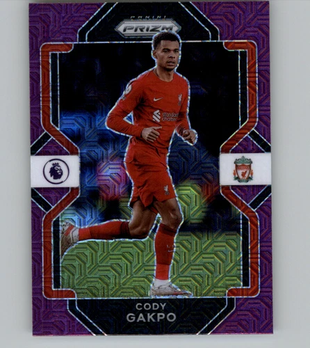 Cody Gakpo 2023 Panini Chronicles Premier League Purple Mojo