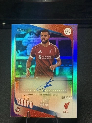 Cody Gakpo 2025 Topps Competiciones de Clubes UEFA Azul /150