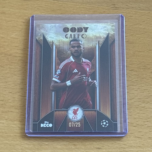 Cody Gakpo 2025 Topps Deco Orange /25
