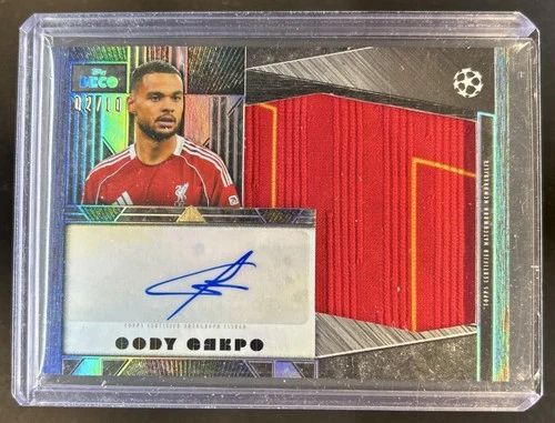 Cody Gakpo 2025 Topps Deco UEFA /10