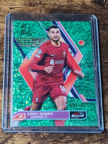 Cody Gakpo 2022 Topps Finest Green Shimmer /125