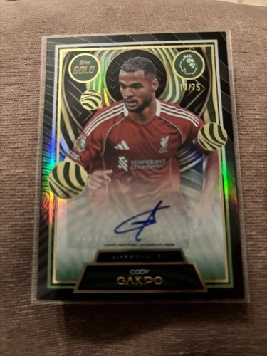 Cody Gakpo 2025 Topps Gold Gold /75