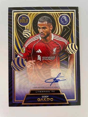 Cody Gakpo 2025 Topps Gold Premier League Gold