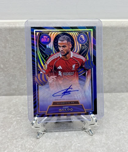 Cody Gakpo 2025 Topps Gold Premier League Gold /99