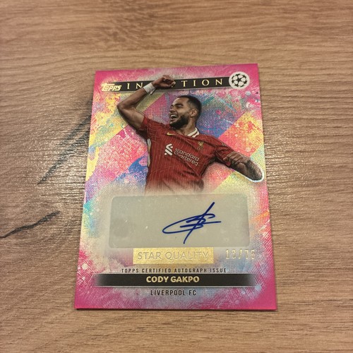 Cody Gakpo 2025 Topps Inception Rosa /75