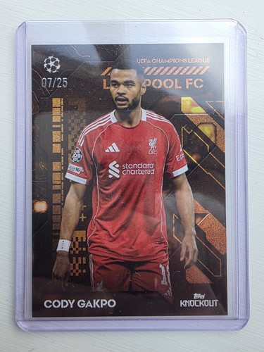 Cody Gakpo 2025 Topps Knockout /25