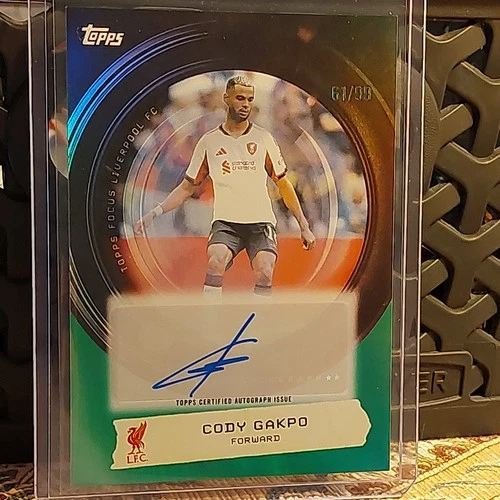 Cody Gakpo 2025 Topps Liverpool Focus /99