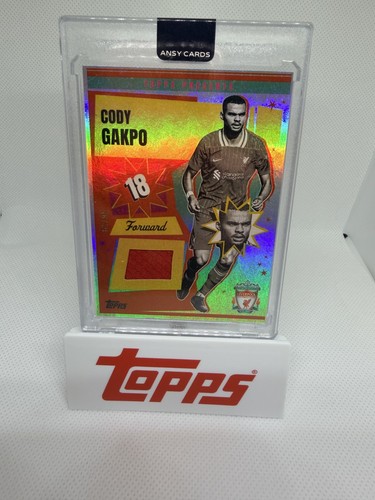 Cody Gakpo 2024 Topps Liverpool Team Set /99