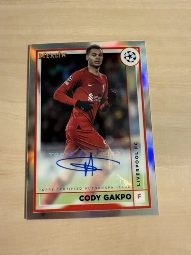 Cody Gakpo 2022 Topps Merlin Chrome