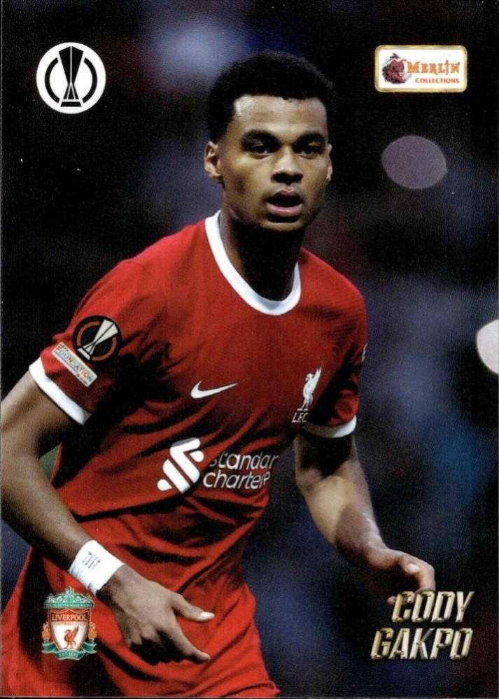Cody Gakpo 2023 Topps Merlin Heritage UEFA Club Competitions