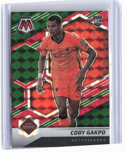 Cody Gakpo 2021 Panini Mosaic Choice Mosaic Red & Green