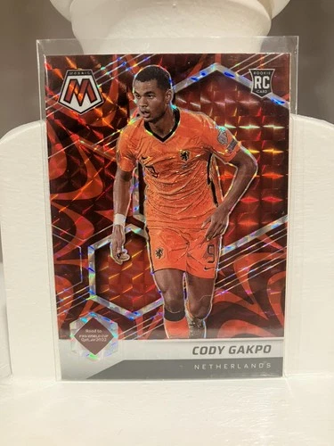 Cody Gakpo 2021 Panini Mosaic Red Reactive Prizm