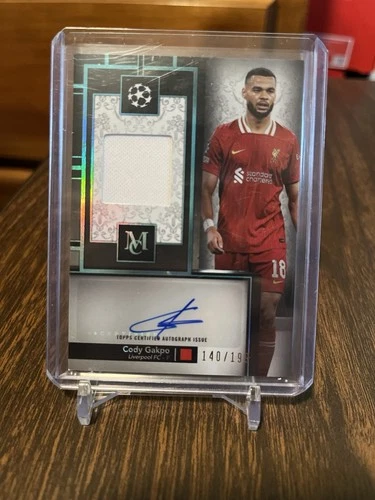 Cody Gakpo 2024 Topps Museum Aquamarine /199