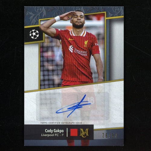 Cody Gakpo 2024 Topps Museum Gold /50