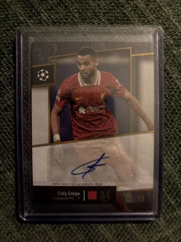 Cody Gakpo 2026 Topps Museum Gold Foil /50