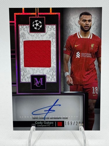 Cody Gakpo 2024 Topps Museum UEFA /299