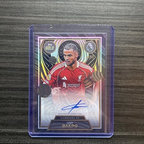 Cody Gakpo 2025 Topps Oro Premier League Oro /10
