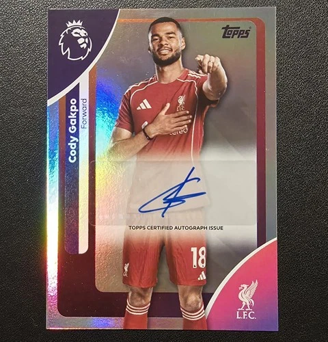 Cody Gakpo 2026 Topps Premier League