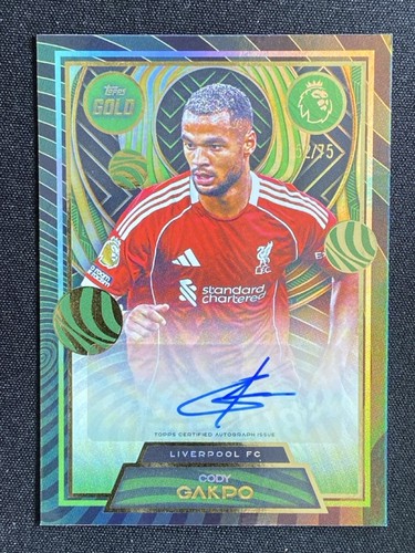 Cody Gakpo 2025 Topps Premier League Green /75