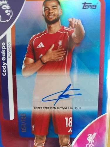 Cody Gakpo 2026 Topps Premier League Red /150