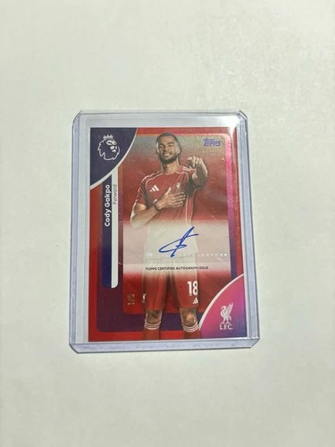 Cody Gakpo 2026 Topps Premier League Red /5