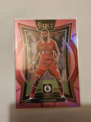 Cody Gakpo 2024 Panini Premier League Select Pink Prizm /99