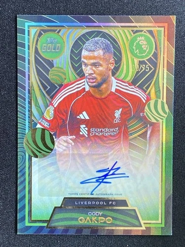 Cody Gakpo 2025 Topps Premier League Verde /75