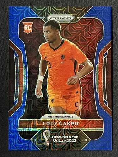 Cody Gakpo 2022 Panini Prizm Mojo Azul /75