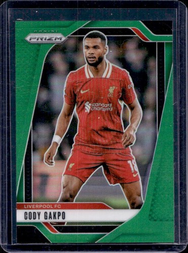 Cody Gakpo 2024 Panini Prizm Premier League Green /5
